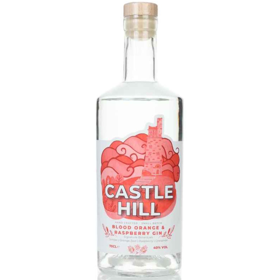 Castle Hill Blood Orange & Raspberry Gin - Latitude Wine & Liquor Merchant